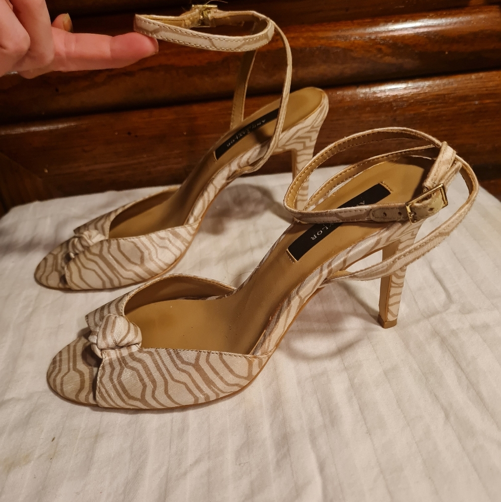 Ann Taylor Peep Toe Pumps